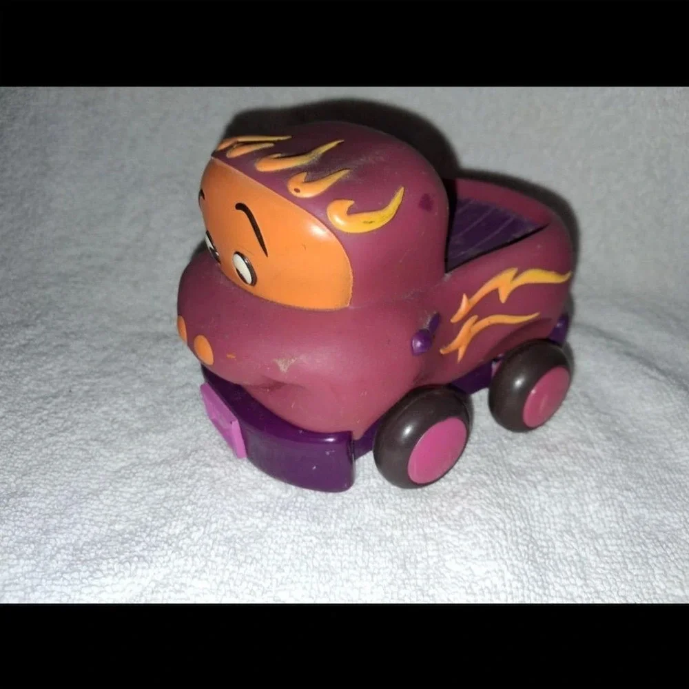 B. Toys Wheeee-ls‎ Pull-Back Toy Car Purple with Flames 1-2 Years